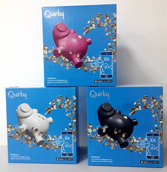 Skarbonka czarna/Black piggy bank 10060