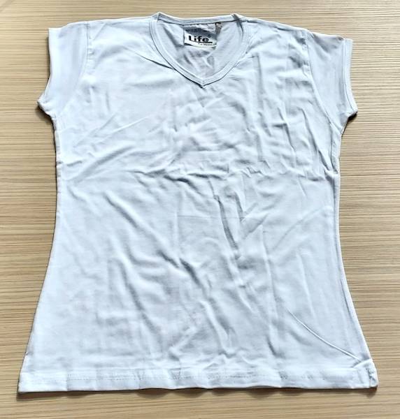 T-shirt bialy BIANCO " M "