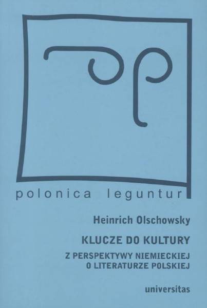 Ksiazka - Klucze do kultury; Olschowsky