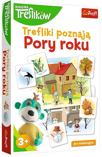 GAME - Trefliki poznają: Pory roku 01839 Trefl