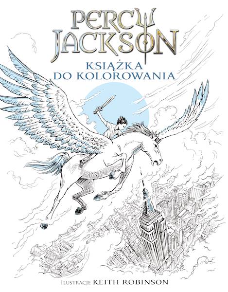 Ksiazka - PERCY JACKSON KSIAZKA DO KOLOROWANIA BR 30617433