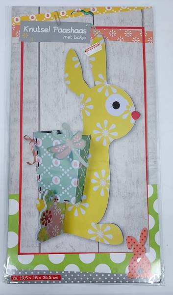 Zajaczek Wielkanocny tekturowy 20855 / Paper Easter bunny