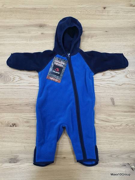 Pajacyk polarowy granatowy dzieciecy rozm. 68/74 370939 JAKO M-Nr 368423/Fleece coverall dark blue