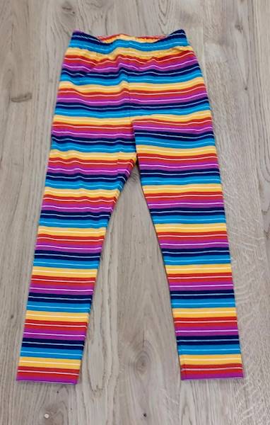 Legginsy w paski rozm 140/146 397241 JAKO / Leggings M-Nr 396189