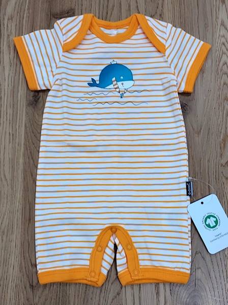 Pajac dzieciecy zolty rozm 68/74 404364 JAKO / Children's onesies yellow M-Nr 396003