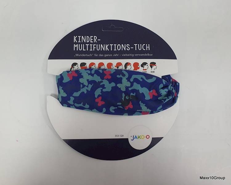 Opaska wielofunkcyjna dziecieca JAKO 408426 M-nr 353120/Children's multifunctional headband