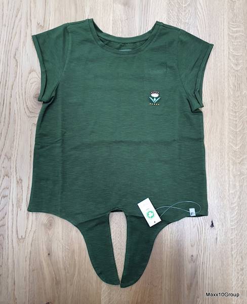 Bluzka dziewczeca krotki rekaw zielona rozm. 164/170 JAKO 400287 M-nr 396573/Girl's short-sleeve green blouse