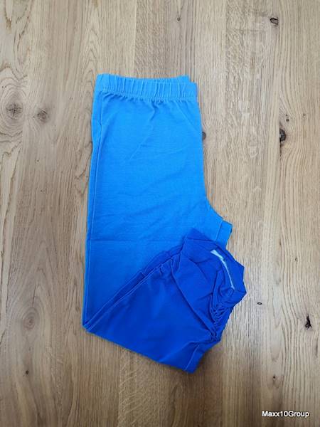 Legginsy 3/4 dziewczece niebieskie rozm. 116/122 397267 JAKO M-nr 396201/Girl's blue 3/4 leggings