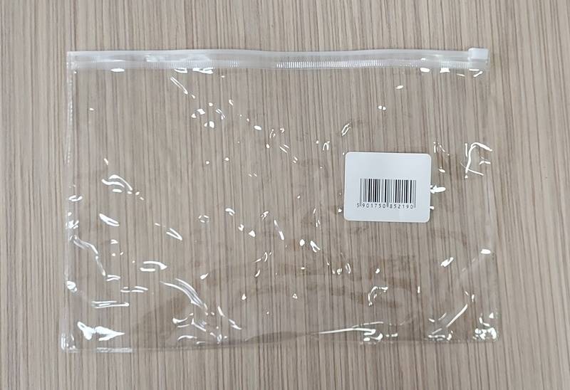 Etui foliowe / kosmetyczka przezroczysta / Foil case