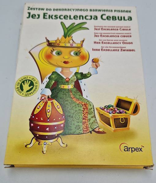 Zestaw do dekoracyjnego barwienia pisanek ARP/A set for decorative coloring of Easter eggs
