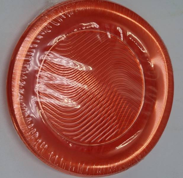 Neonowe talerze plastikowe 17 cm 6 szt ARP/Neon plastic plates 17 cm 6 pcs ARP