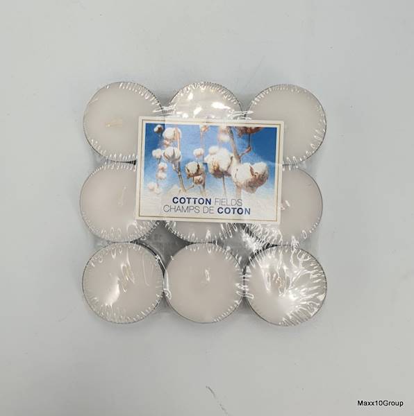 Swieczki tealight 18 szt COTTON FIELDS/Tealight candles set of 18 pcs COTTON FIELDS