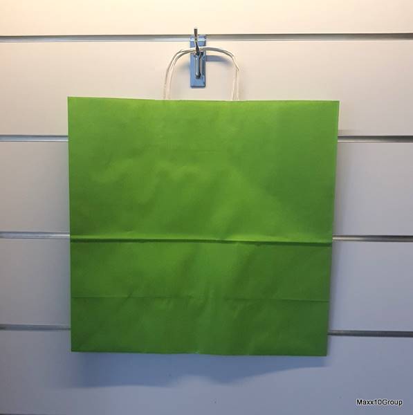 Torebka prezentowa ZIELONA 400x180x390 mm ECOBAG/Gift bag GREEN 400x180x390 mm ECOBAG