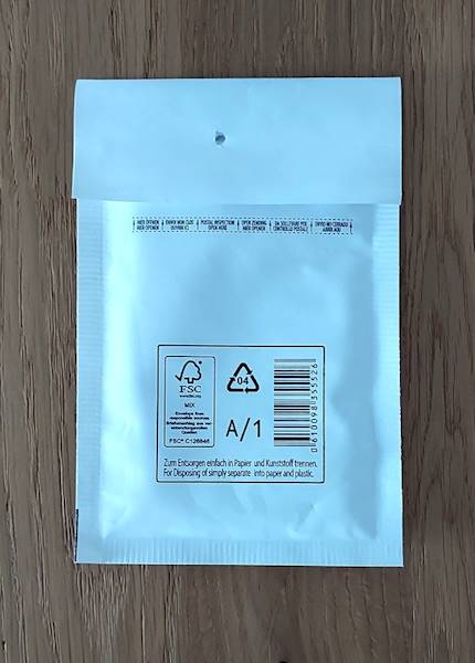 Koperta biala babelkowa A/1 / White bubble envelope