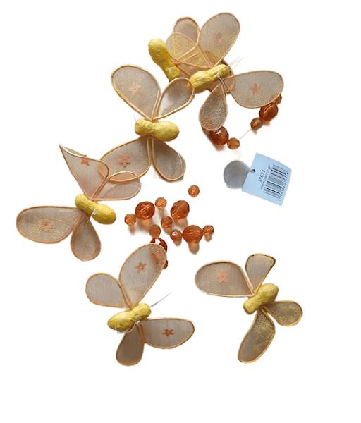 Zawieszki motylki mix 19652 PIER/Mix butterfly pendants