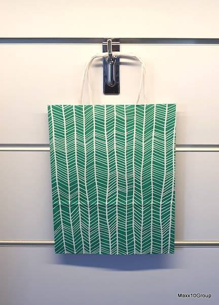 Torba prezentowa zielona ECOBAG 180X80X225MM 10211040858/Green gift bag