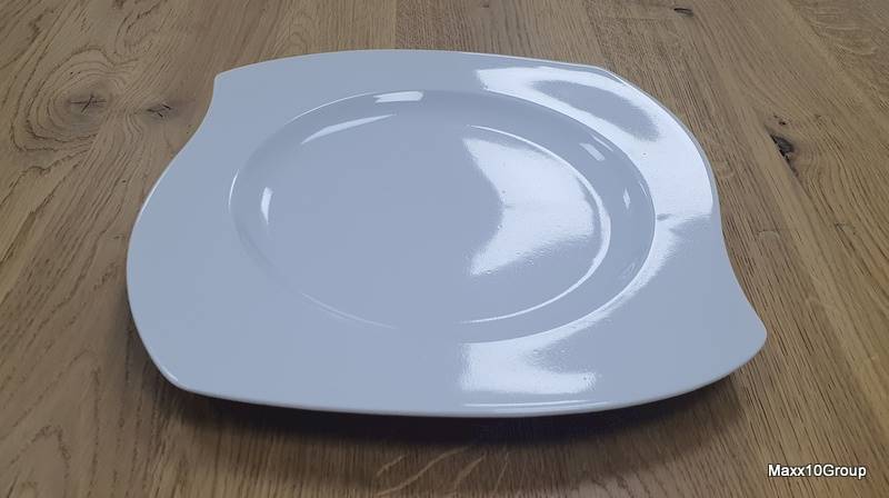 Talerz plytki kwadratowy EUREKA 31 cm KRISTOFF/Square plate 31 cm