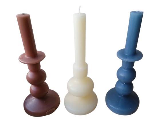 Swieca 22 cm mix kolor 3201932 / Candle 22 cm mix color