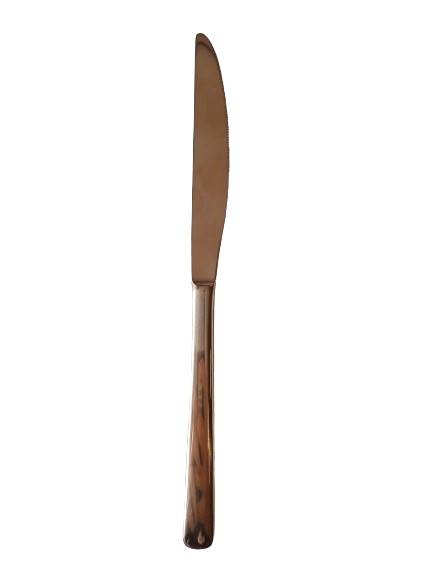 Noz stolowy rozowo zloty 19,8 cm 843136 / table knife rose gold