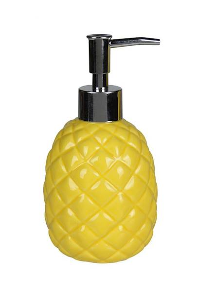 Dozownik zolty lazienkowy UNG / Yellow bathroom dispenser