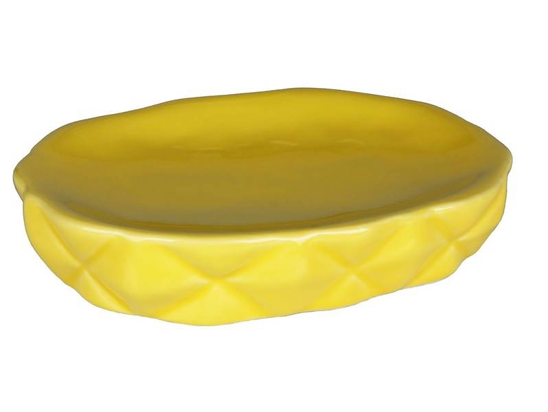 Mydelniczka zolta UNG / Yellow soap dish