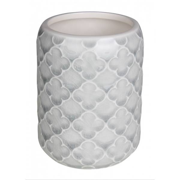 Kubek lazienkowy szary UNG / Gray bathroom mug