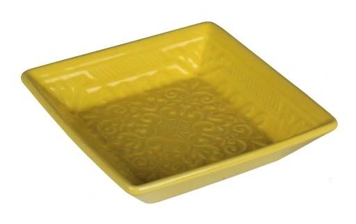 Mydelniczka zolta UNG / Yellow soap dish