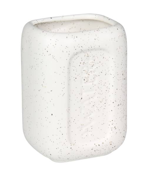 Kubek lazienkowy kremowy UNG / Cream bathroom mug