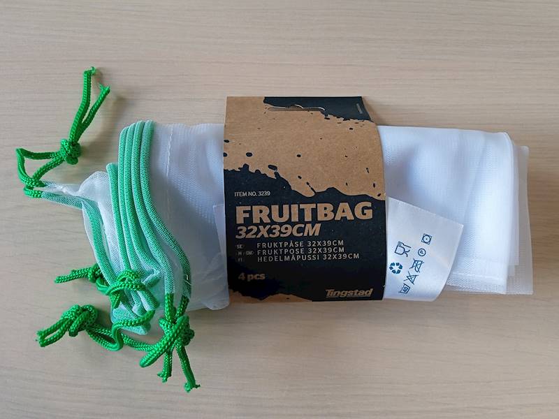 Worek na owoce 32 x 39 cm (4 szt-kpl.) / Fruit bag 32 x 39 cm (4 pcs/set)