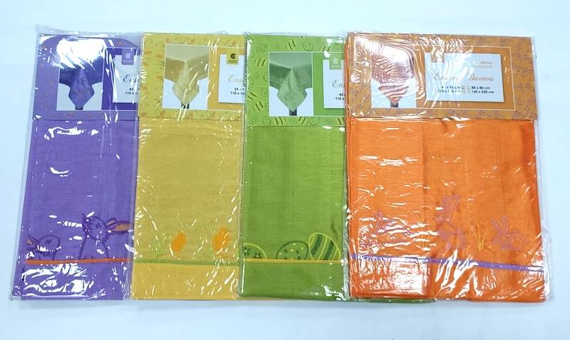 Obrus mix kolor 45x95 cm BBK / Mix color tablecloth