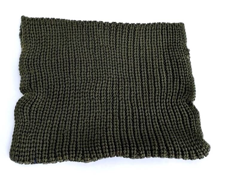 Szal / Komin na szyje zielony / Green scarf