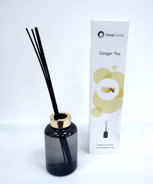 Patyczki z olejkiem zapachowym 300 ml - herbata imbirowa / Fragrance sticks with fragrance oil - ginger tea