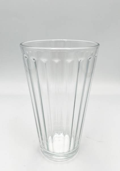 Szklanka h-144 d-83/57 prazki T-Glass 370 ml / Glass h-144 d-83/57 ribbed T-Glass 370 ml