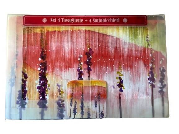 Podkladka na stol (4szt.-kpl) "3" / Table mat (4 pcs.-set) "3"