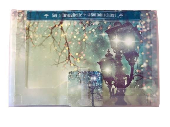 Podkladka na stol (4szt.-kpl) "4" / Table mat (4 pcs.-set) "4"