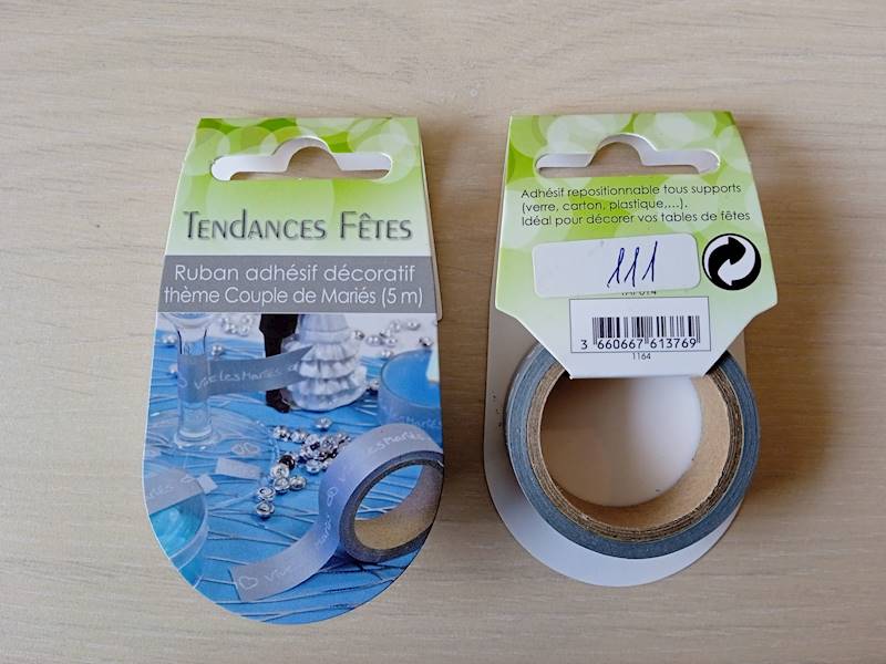 ART.DEK. TASMA KLEJACA "111" / decorative article adhesive tape