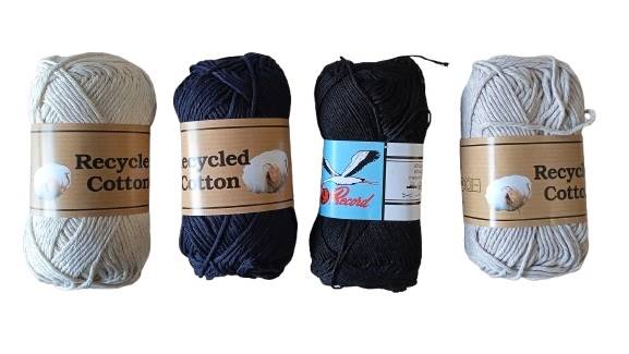 Wloczka bawelniana 50g 85cm mix kolor / Cotton yarn 50g 85cm mix color