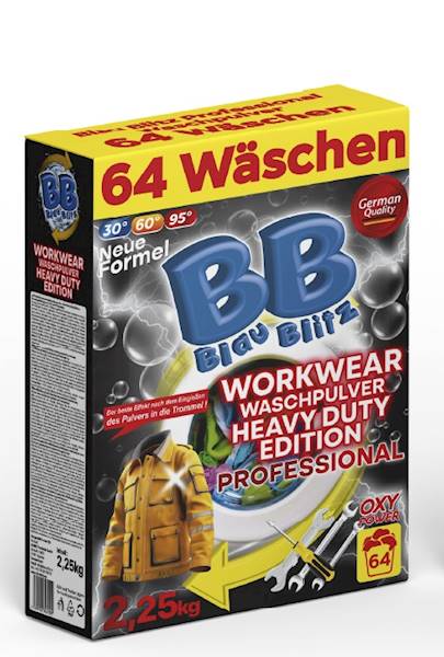 Proszek do prania Workwear 2,25 kg / Workwear washing powder 2.25 kg