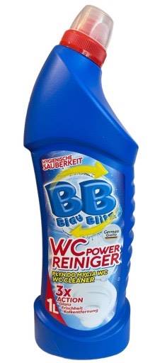 Zel do czyszczenia WC 1 L niebieski / Toilet cleaning gel 1 L blue