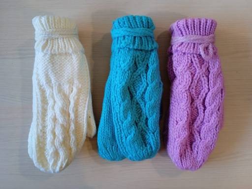 Rekawiczki damskie MIX RH-18 / Women's gloves MIX 