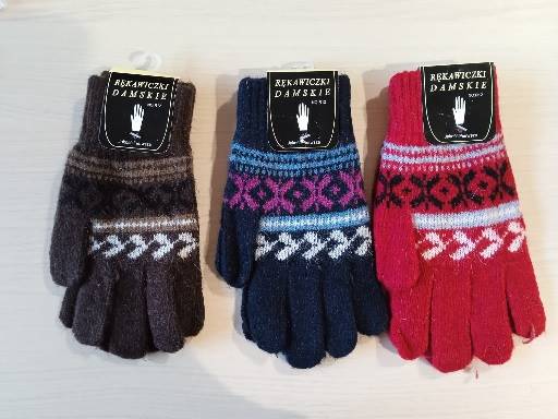 Rekawiczki damskie MIX R-17 / Women's gloves MIX