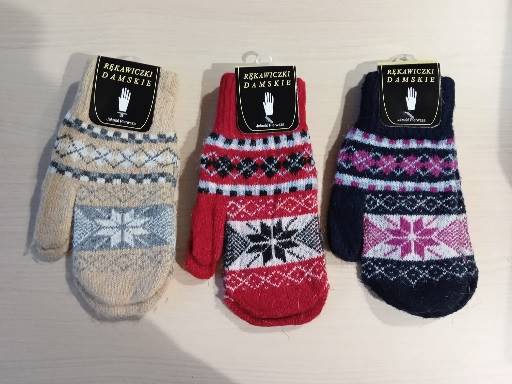 Rekawiczki damskie MIX R-18 / Women's gloves MIX