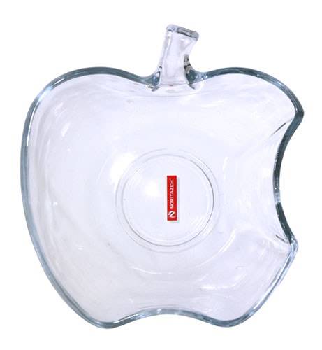 Miseczka szklana jablko TT11185/Apple glass bowl