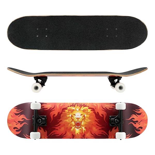 Deskorolka "ogien" / "Fire" skateboard 