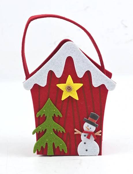 Filcowa torebka swiateczna TT12235 / Felt bag Christmas