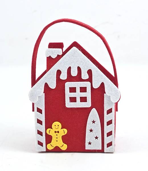 Filcowa torebka swiateczna TT12232 / Felt bag Christmas