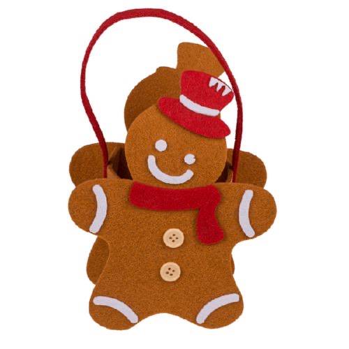 Filcowa torebka prezentowa TT12234 / Felt bag Christmas