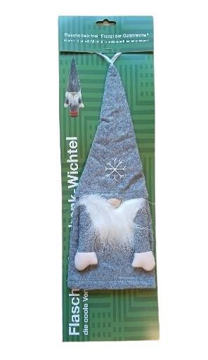 Krasnal prezentowy na butelke 37 cm TT12274 / Gift gnome for a 37 cm bottle