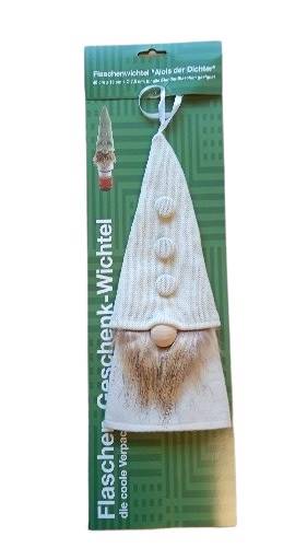 Krasnal prezentowy na butelke 30 cm TT12272 / Gift gnome for a 30 cm bottle
