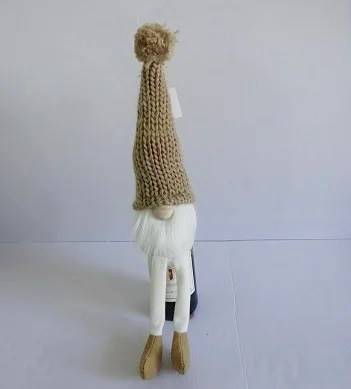 Krasnal 45 cm do dekoracji butelki z nogami TT12273 / 45 cm bottle decoration gnome with legs